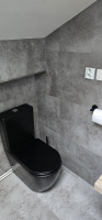   Obklad koupelny vinylem Bukoma Stone uClick XL Beton Kámen Šedohnědý 14